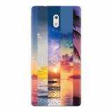 Husa silicon pentru Nokia 3, Aloha Summer Stripes