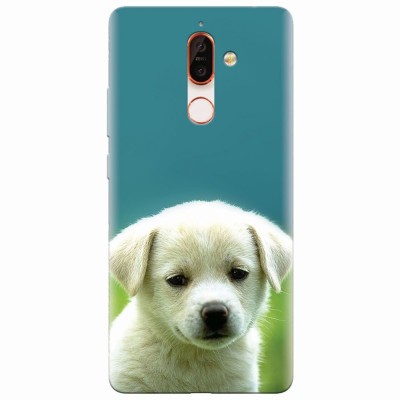 Husa silicon pentru Nokia 7 Plus, Puppy Style foto