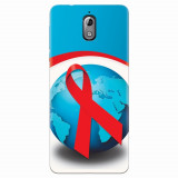 Husa silicon pentru Nokia 3.1, World Aids Day