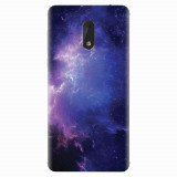 Husa silicon pentru Nokia 6, Purple Space Nebula