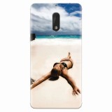 Husa silicon pentru Nokia 6, Beach Lounging