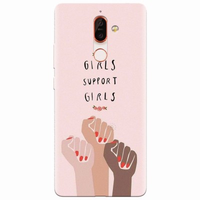 Husa silicon pentru Nokia 7 Plus, Girls Supportgirls foto