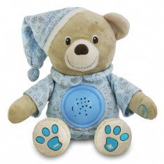 Jucarie din plus cu proiector Happy Bear Blue Baby Mix foto