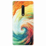 Husa silicon pentru Nokia 5, Big Wave Painting