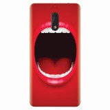 Husa silicon pentru Nokia 6, Big Mouth