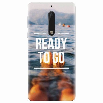 Husa silicon pentru Nokia 5, Ready To Go Swimming foto