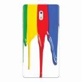 Husa silicon pentru Nokia 3, Dripping Colorful Paint