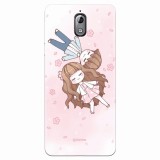 Husa silicon pentru Nokia 3.1, Cute Couple
