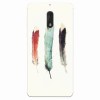 Husa silicon pentru Nokia 6, Three Feathers