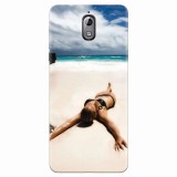 Husa silicon pentru Nokia 3.1, Beach Lounging