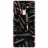 Husa silicon pentru Nokia 7 Plus, Ammunition Bullets