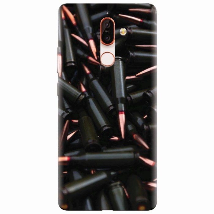 Husa silicon pentru Nokia 7 Plus, Ammunition Bullets