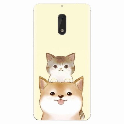Husa silicon pentru Nokia 6, Two Cat foto