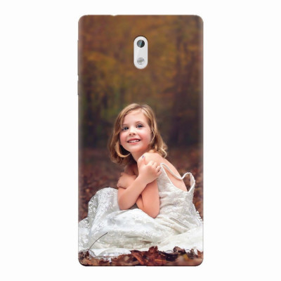 Husa silicon pentru Nokia 3, Girl In Wedding Dress Atest Autumn foto