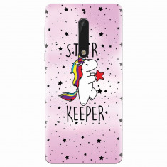 Husa silicon pentru Nokia 5, Unicorn Star Keeper