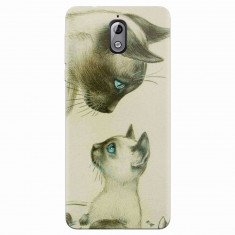 Husa silicon pentru Nokia 3.1, Little Cat