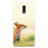 Husa silicon pentru Nokia 6, Fox Scenting Breeze