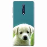 Husa silicon pentru Nokia 8, Puppy Style