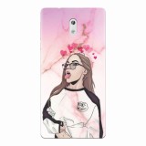 Husa silicon pentru Nokia 3, Bad Girl