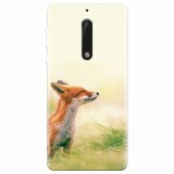 Husa silicon pentru Nokia 5, Fox Scenting Breeze