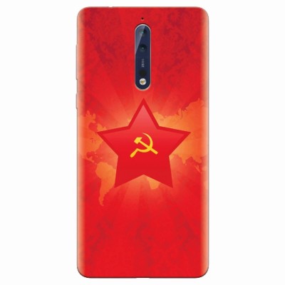Husa silicon pentru Nokia 8, Soviet Union foto