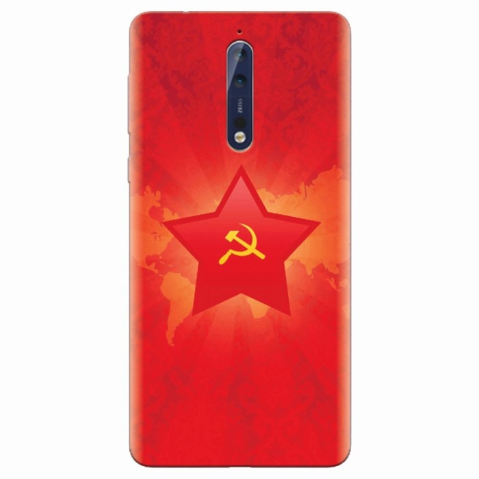 Husa silicon pentru Nokia 8, Soviet Union