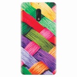 Husa silicon pentru Nokia 6, Colorful Woolen Art