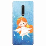 Husa silicon pentru Nokia 5, Cute Angel