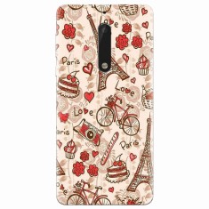 Husa silicon pentru Nokia 5, Paris Love