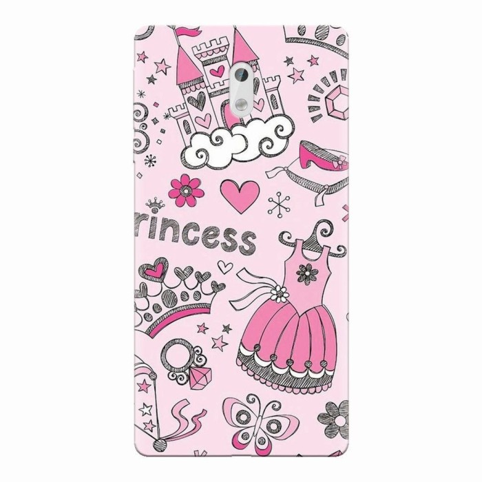 Husa silicon pentru Nokia 3, Princess