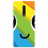 Husa silicon pentru Nokia 5, Happy Face