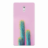 Husa silicon pentru Nokia 3, Cactus