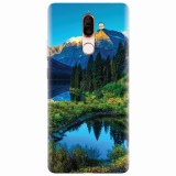 Husa silicon pentru Nokia 7 Plus, HDR Mountains Lake