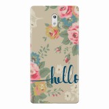 Husa silicon pentru Nokia 3, Cute Flower Phone