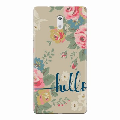 Husa silicon pentru Nokia 3, Cute Flower Phone foto