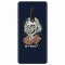 Husa silicon pentru Nokia 5, Albert Einstein Caricature