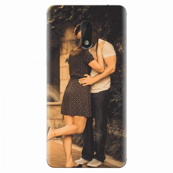 Husa silicon pentru Nokia 6, Couple Kiss