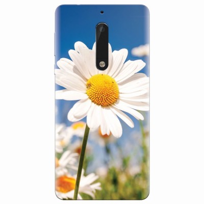Husa silicon pentru Nokia 5, Daisies Field Flowers foto