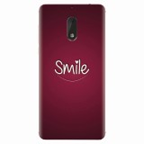 Husa silicon pentru Nokia 6, Smile Love