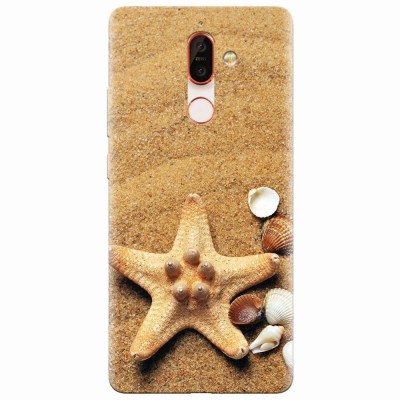 Husa silicon pentru Nokia 7 Plus, Sea Shells foto