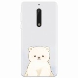 Husa silicon pentru Nokia 5, Bear