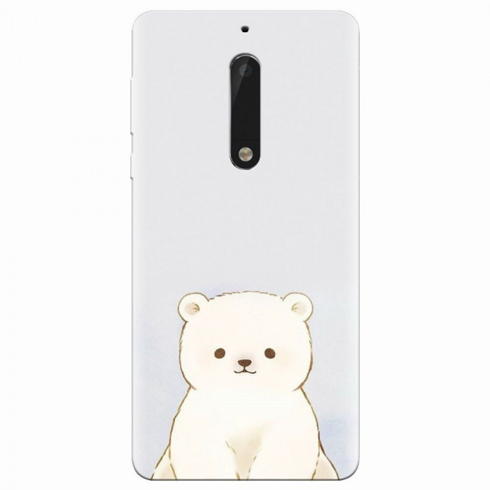 Husa silicon pentru Nokia 5, Bear