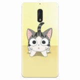 Husa silicon pentru Nokia 6, Cute Ktty