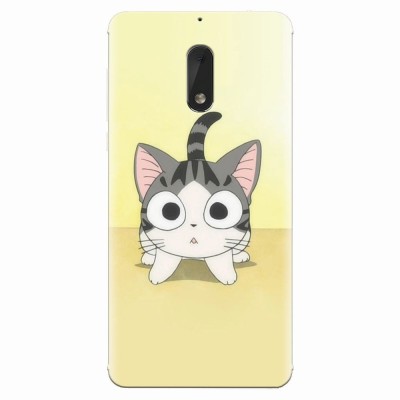 Husa silicon pentru Nokia 6, Cute Ktty foto