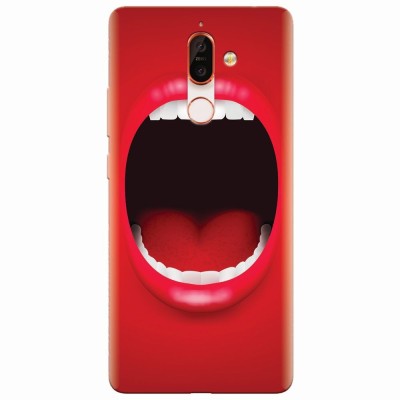 Husa silicon pentru Nokia 7 Plus, Big Mouth foto