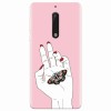 Husa silicon pentru Nokia 5, Butterfly In Hand