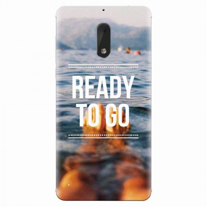 Husa silicon pentru Nokia 6, Ready To Go Swimming