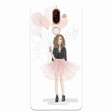 Husa silicon pentru Nokia 7 Plus, Happy Aniversary