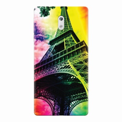 Husa silicon pentru Nokia 3, Eiffel Tower 002 foto