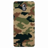 Husa silicon pentru Nokia 3.1, Camuflaj